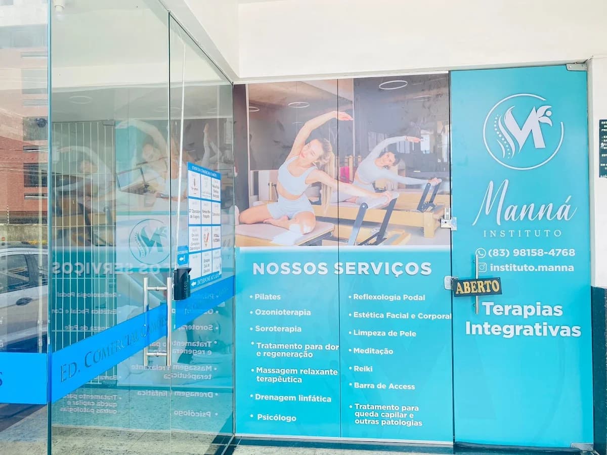 Instituto Manná - Pilates, tratamento para dor e outras patologias, ozonioterapia, estética corporal e facial e muito mais.