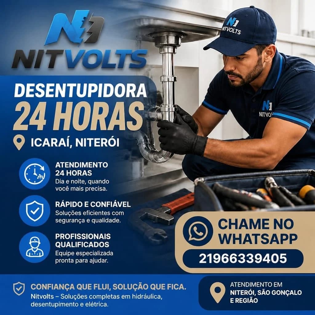 Nitvolts Bombeiro Hidráulico e Desentupidora – foto 3