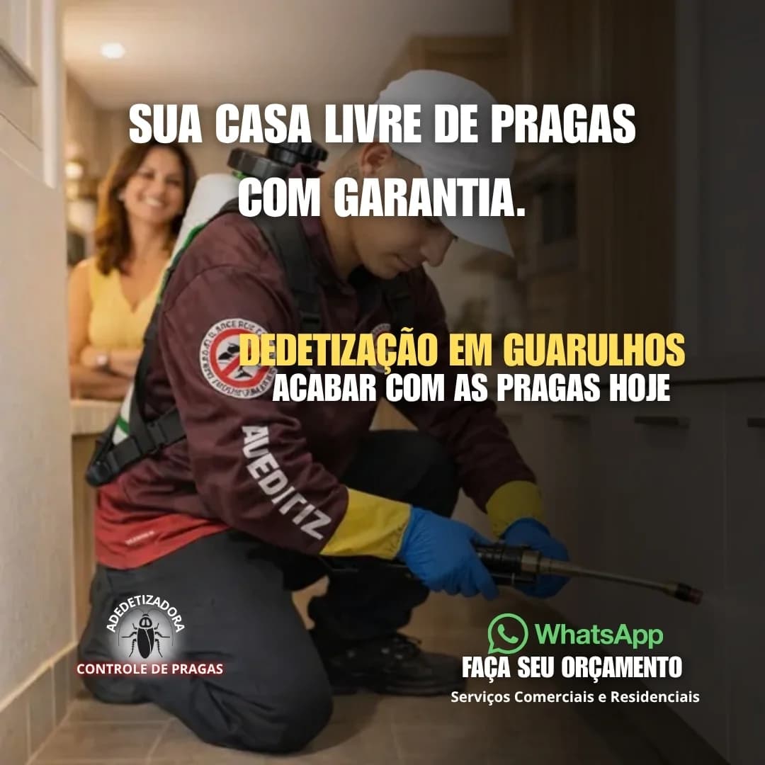 Adedetizadora Guarulhos – Livre de Cupins, Baratas e Ratos