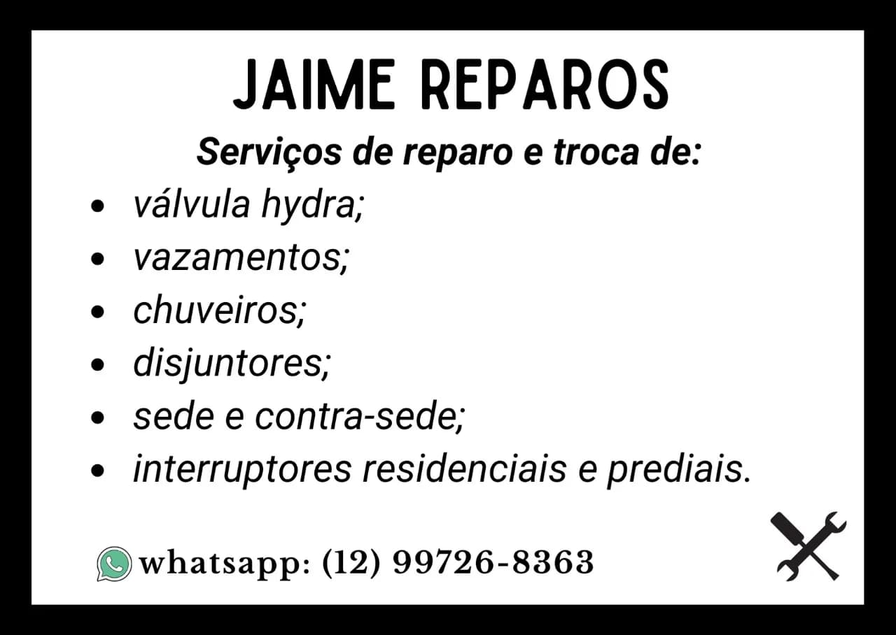 Jaime Reparos Residenciais – foto 3