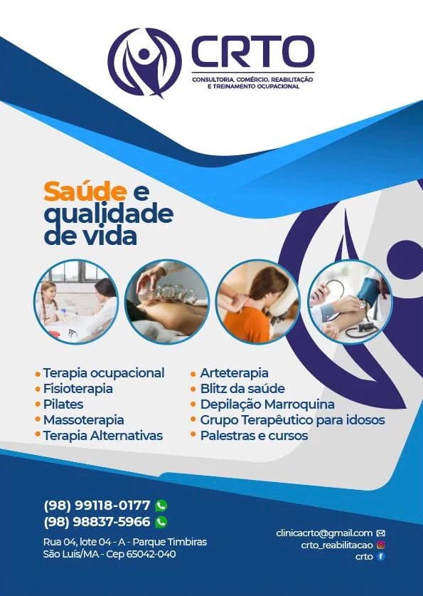 CRTO Consultoria Comércio Reabilitação e Treinamento Ocupacional(Terapia Ocupacional,Fisioterapia, Pilates, Massoterapia) – foto 2