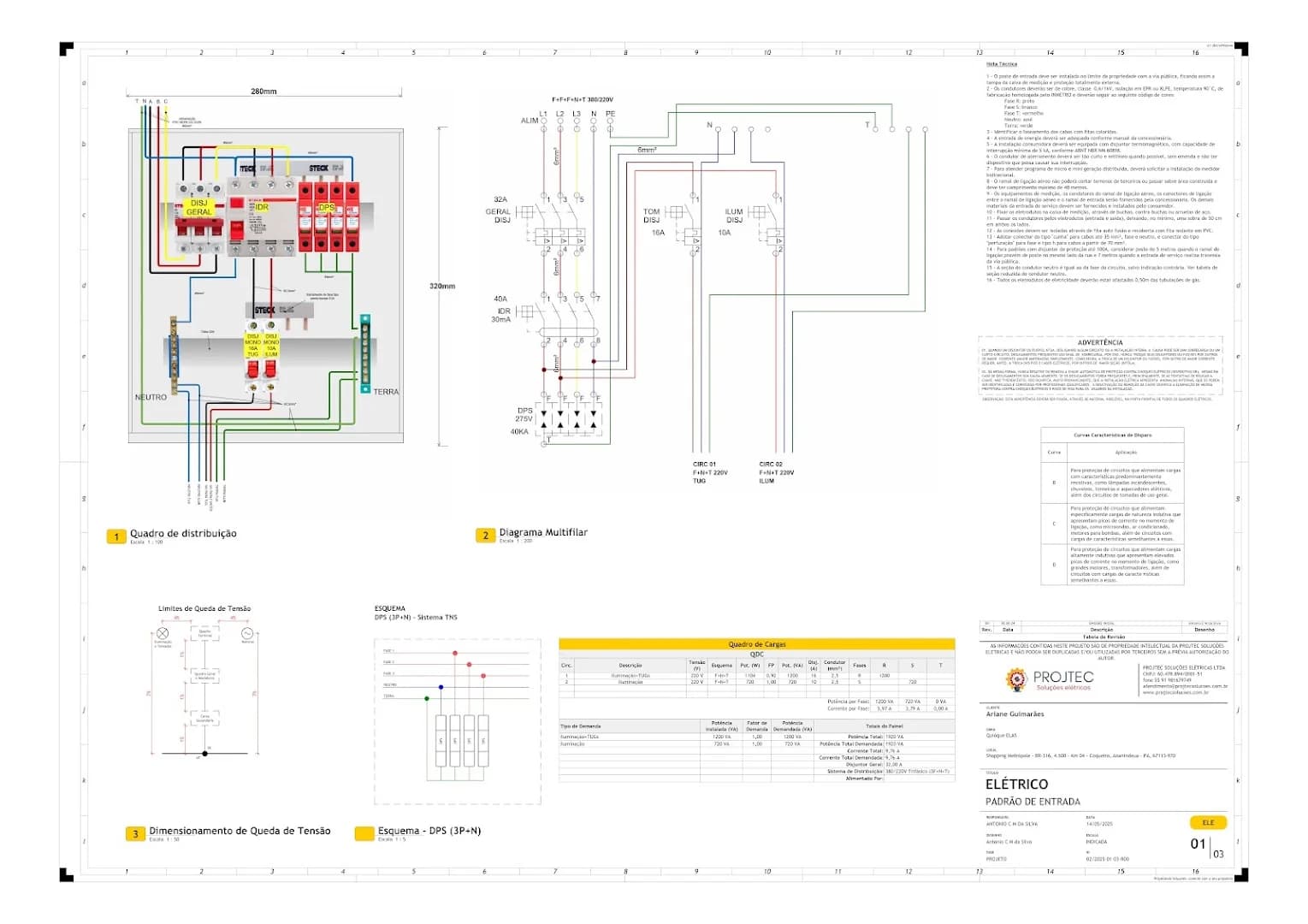 Engenheiro Eletricista Carlos Matias - Projtec Soluções Elétricas – foto 3