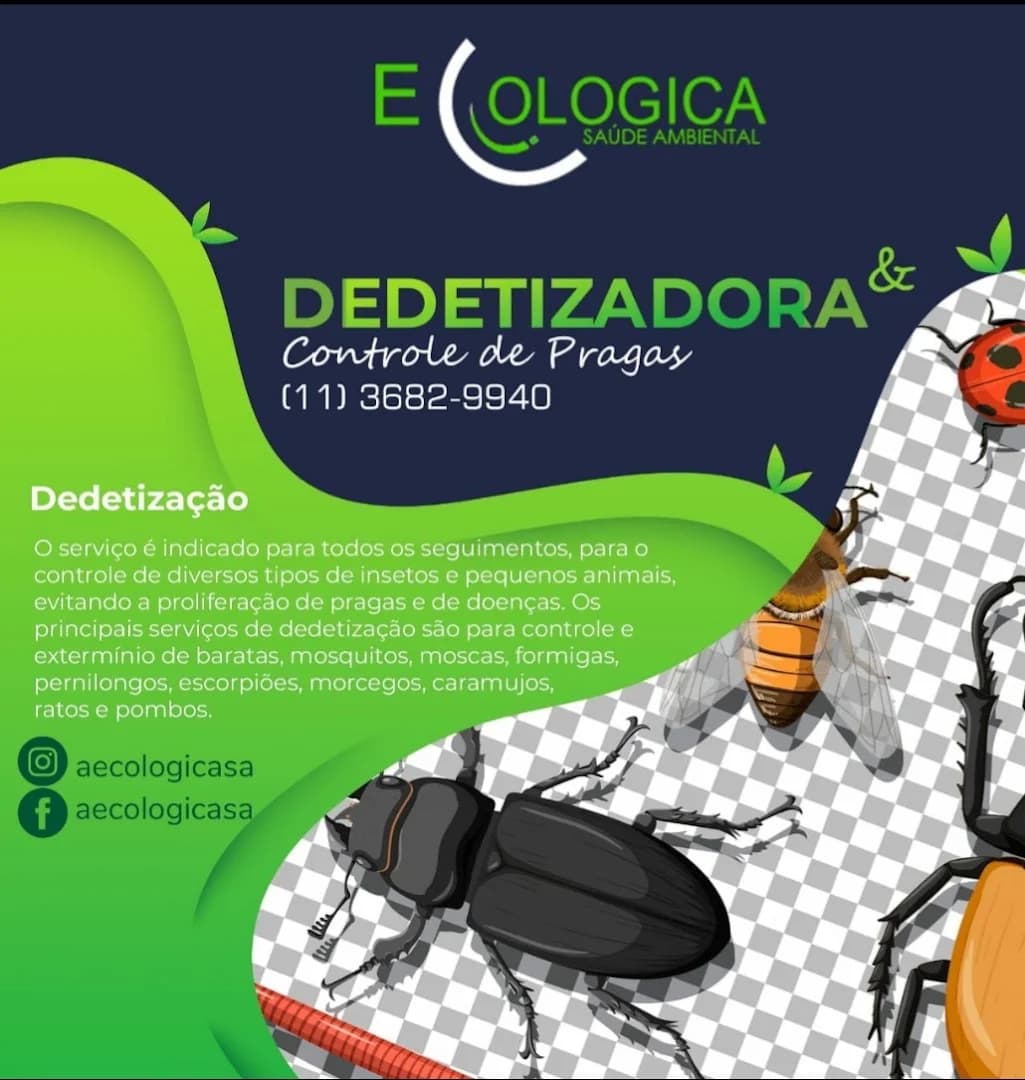 Dedetizadora Ecológica