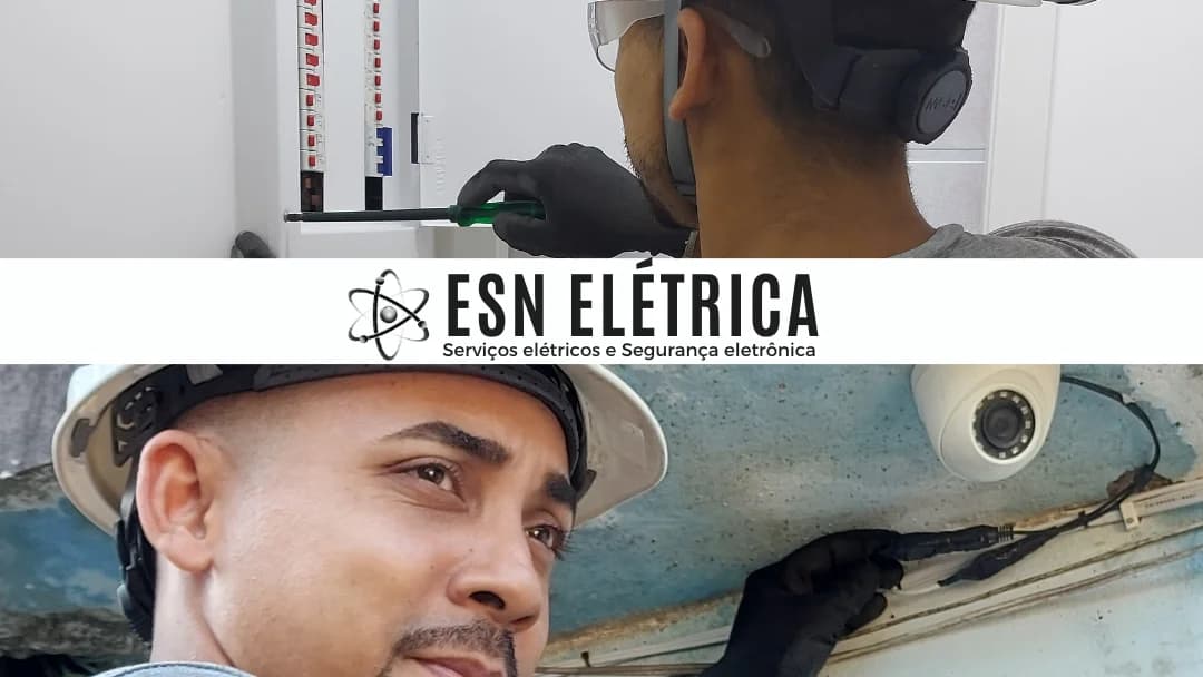 ESN ELÉTRICA - ELETRICISTA/SEGURANÇA ELETRÔNICA/INSTALAÇÃO DE AR CONDICIONADO EM SANTA CRUZ DA SERRA, DUQUE DE CAXIAS – foto 1