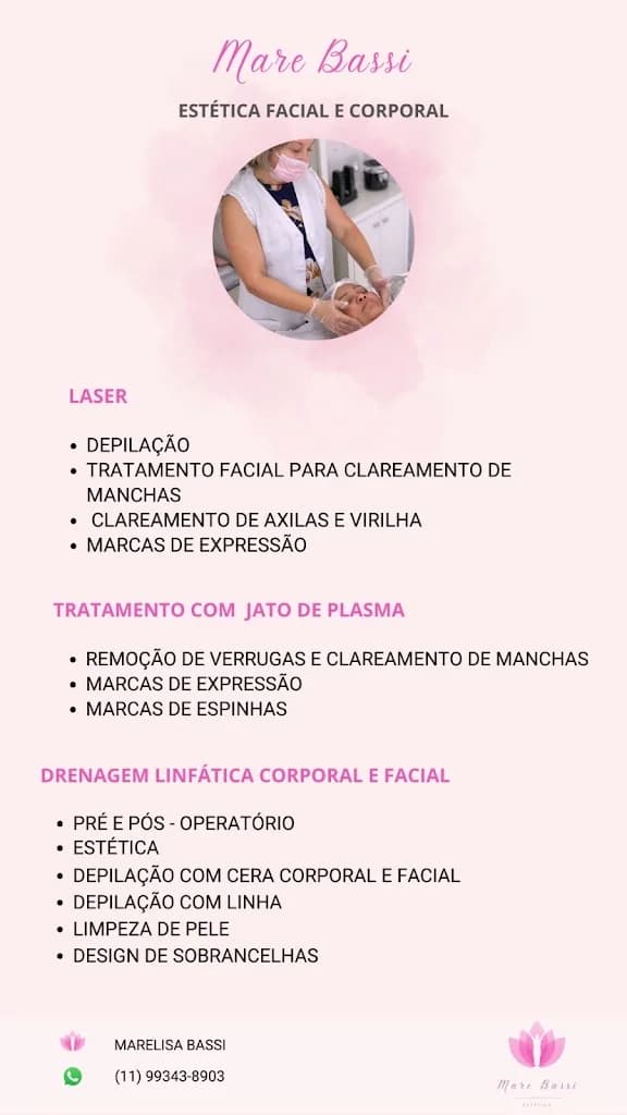 Laser depilação/cera depilação/Remoção de verrugas/ depilação cera/ / limpeza de pele / drenagem – foto 1