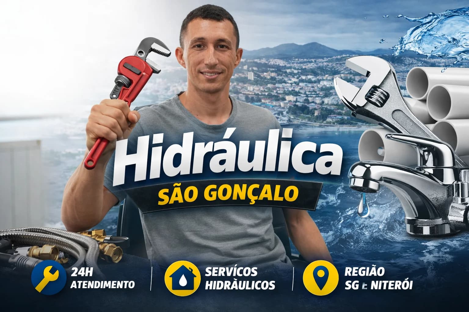 Hidráulica SG I bombeiro hidraulico Niteroi – foto 1