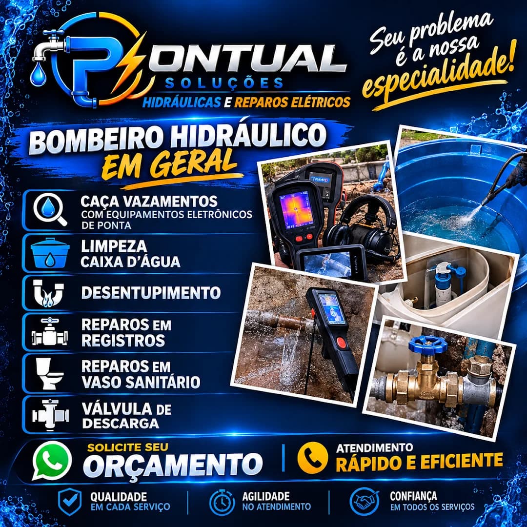 Bombeiro Hidráulico pontual soluções – foto 1