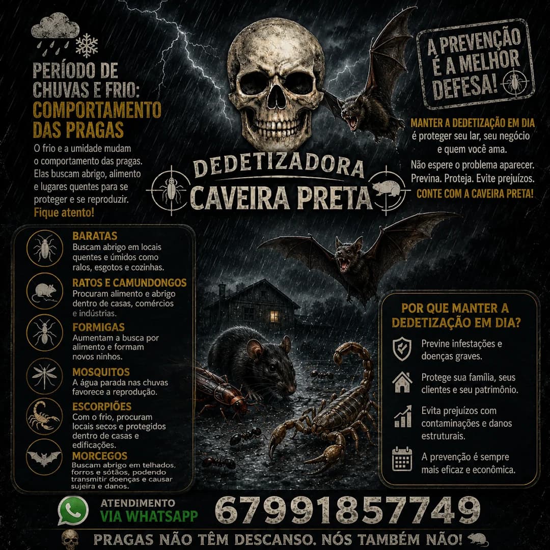 Dedetizadora Caveira Preta – foto 3