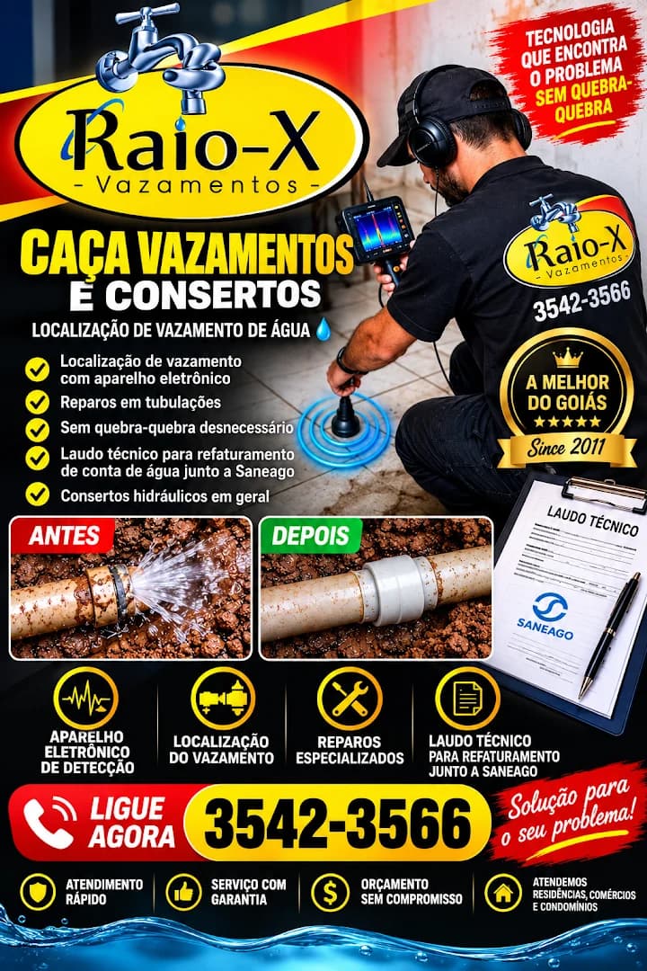 Caça vazamentos e Reparos – foto 1