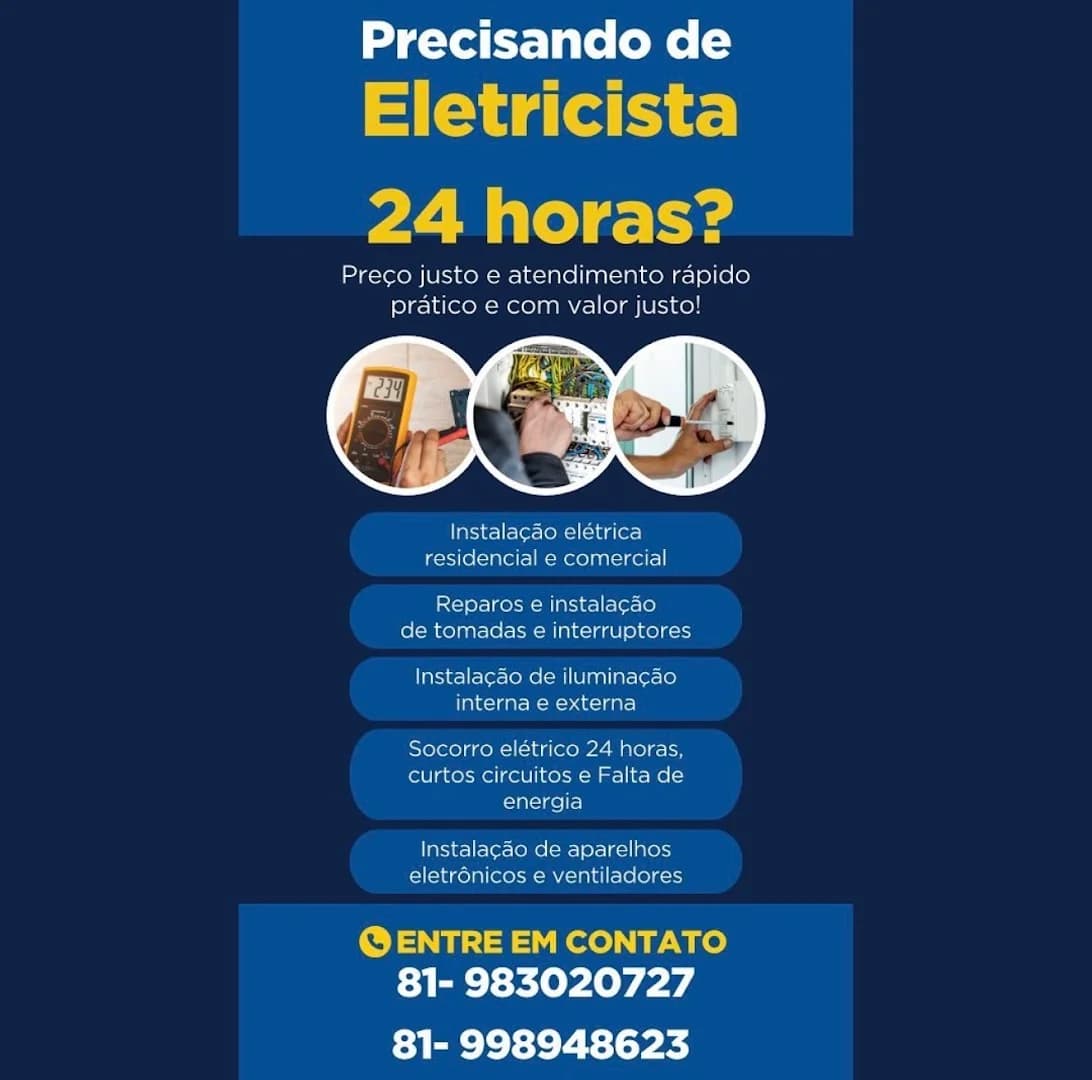 ELETRICISTA 24 HORAS RECIFE – foto 1