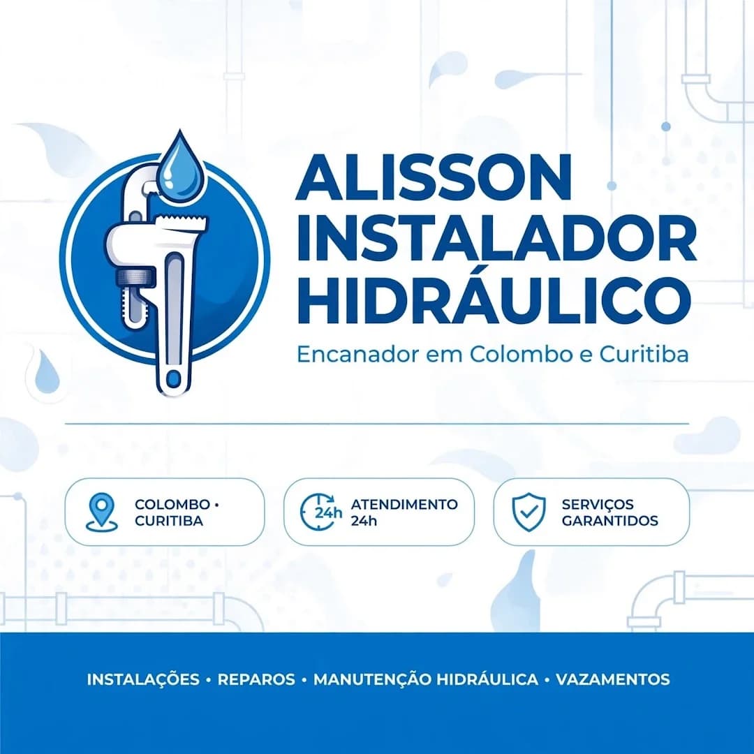 Alisson encanador e Instalador Hidráulico – foto 1