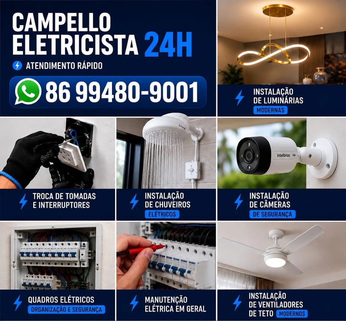 Campello Eletricista 24H Teresina – foto 1