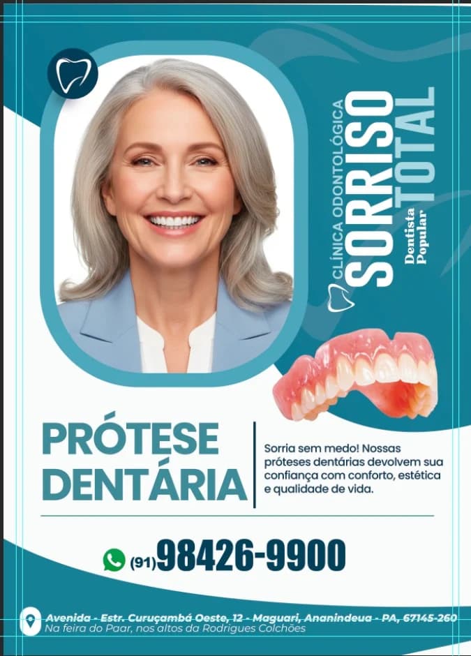 Clinica Odontológica SORRISO TOTAL - Dentista Augusto Montenegro - Belém