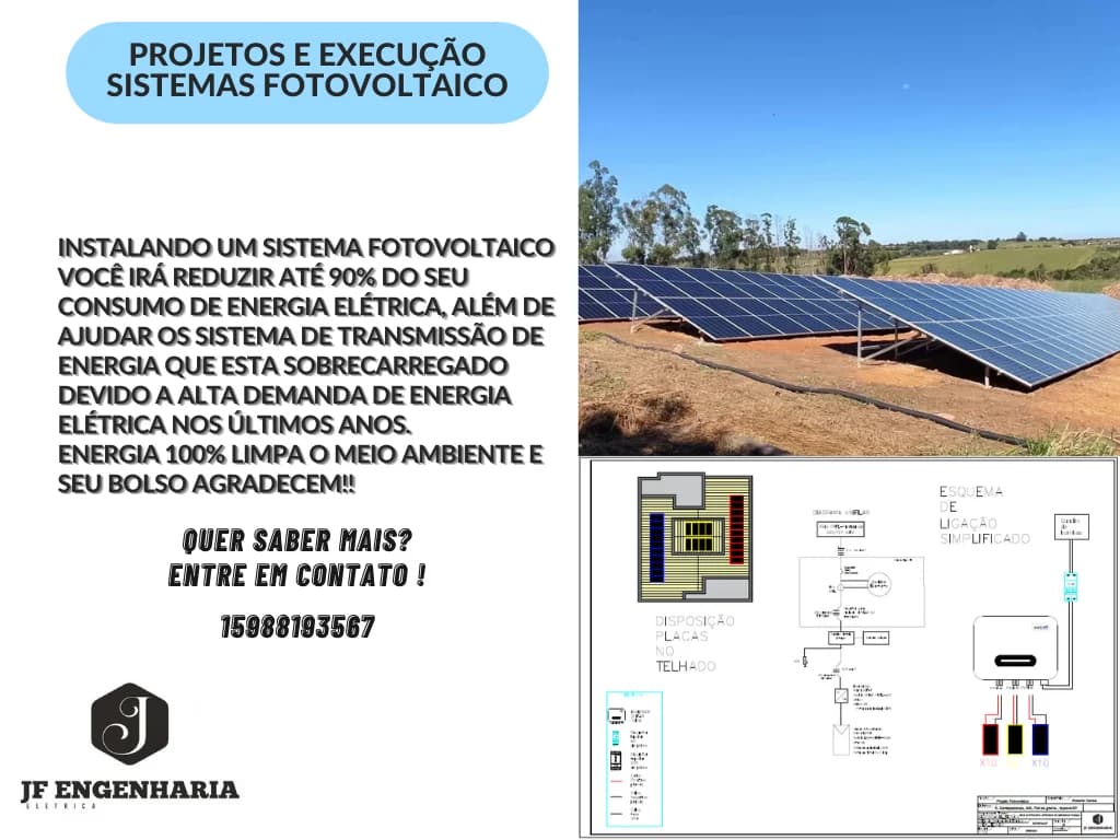 JF Engenharia Elétrica e fotovoltaica – foto 3