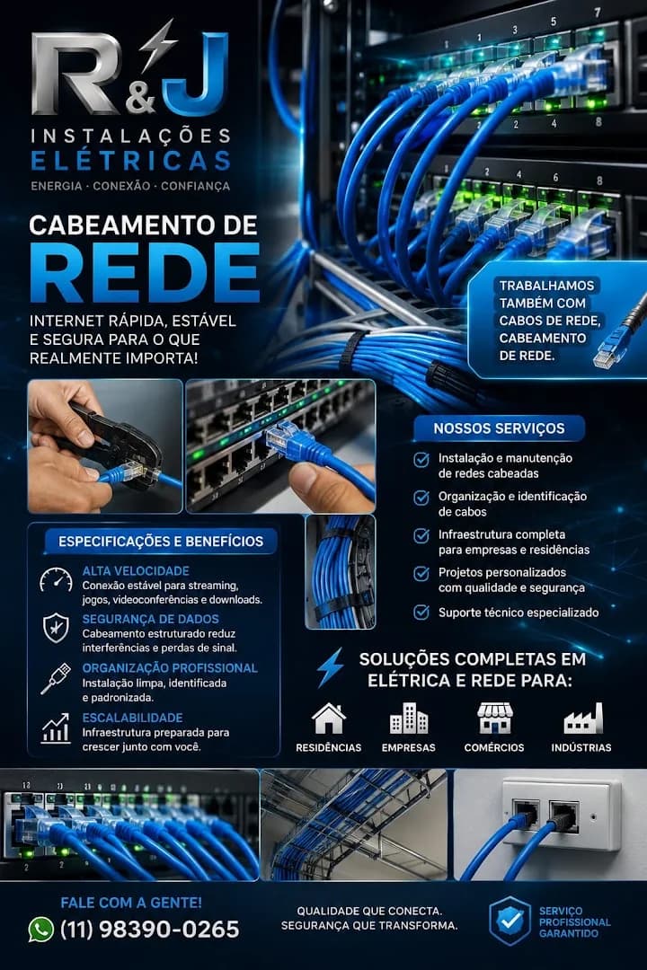 R&J Instalações Elétricas - Eletricista em Osasco – foto 1