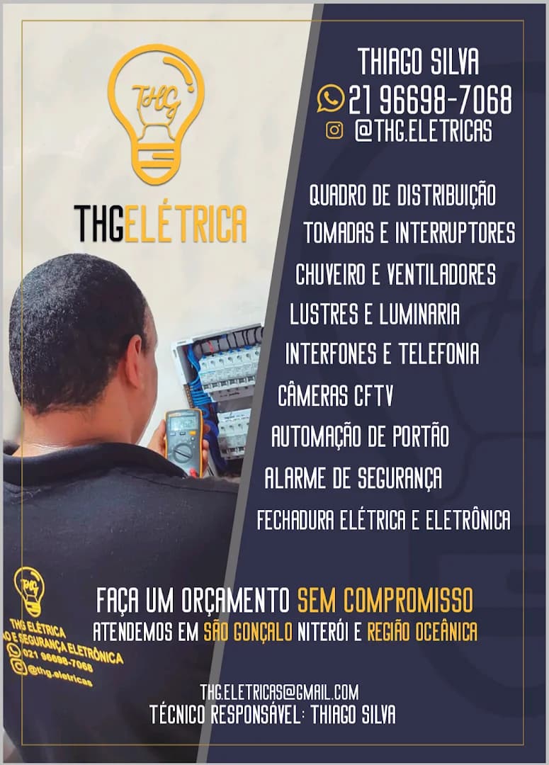 THG Elétrica - Eletricista Residencial e Predial – foto 1