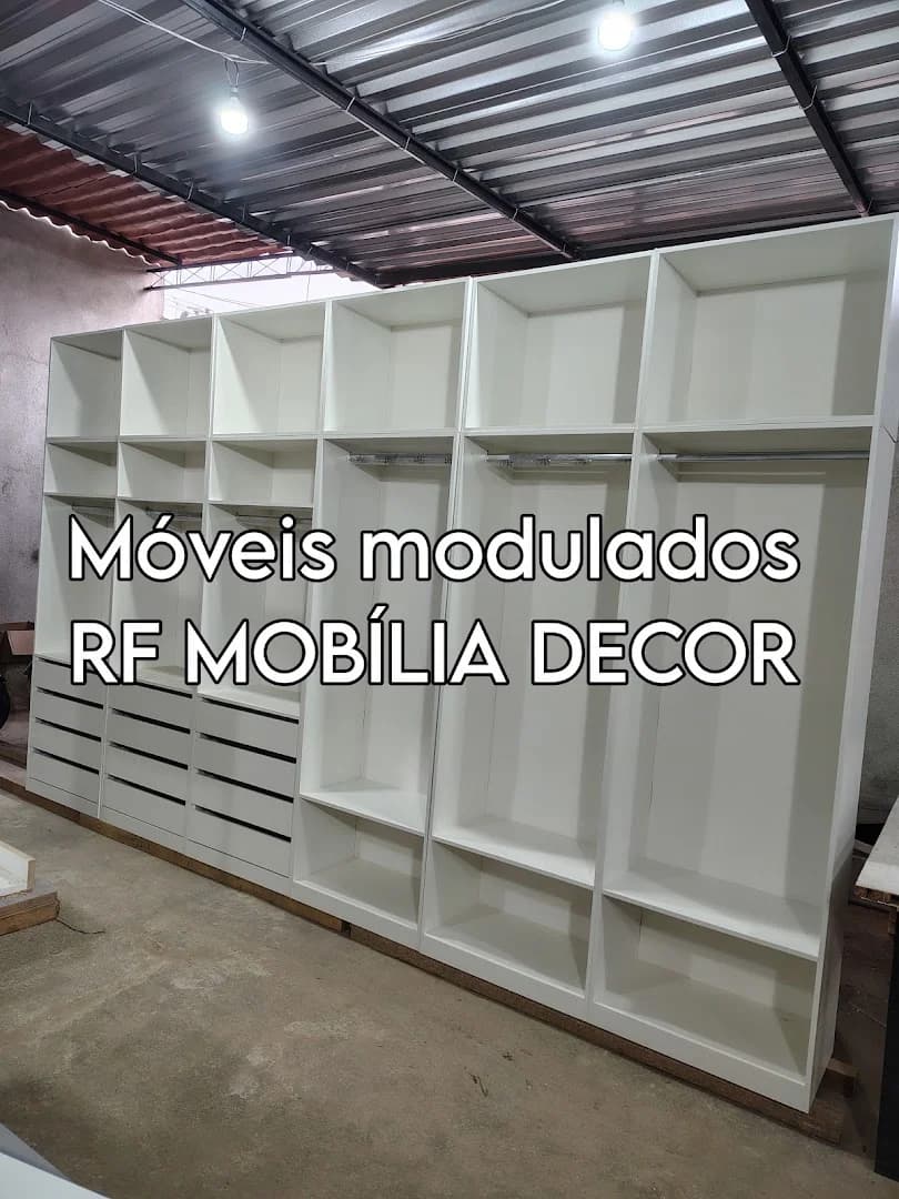 RF MOBÍLIA DECOR MÓVEIS MODULADOS