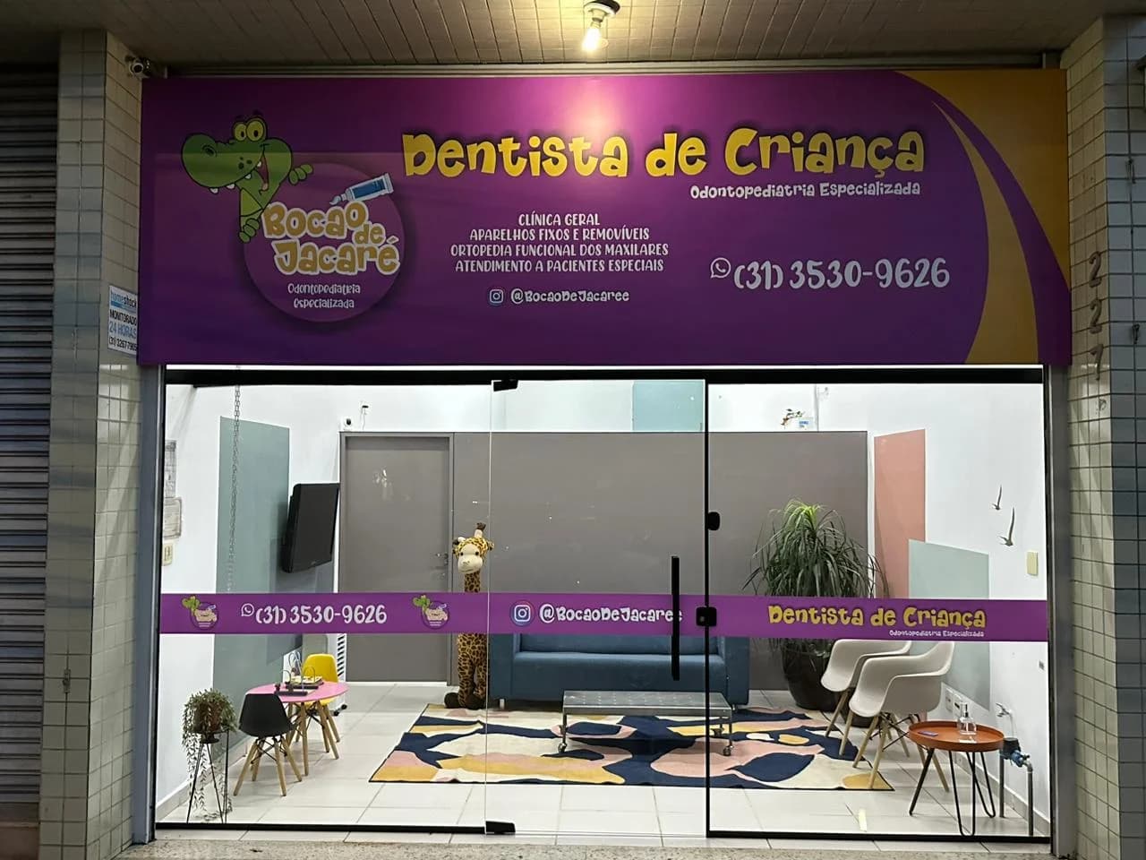Bocão de Jacaré | Odontopediatria | Invisalign em Betim, MG – foto 1
