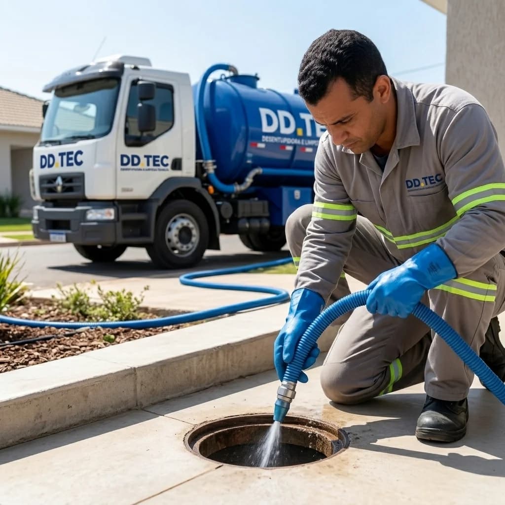 DDTEC DESENTUPIDORA E LIMPA FOSSA - SOROCABA – foto 1