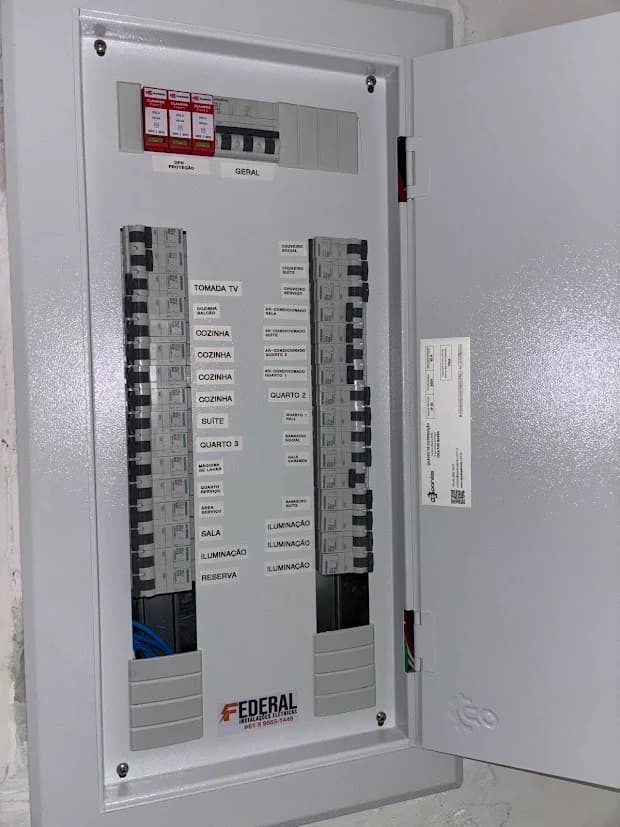 Federal Instalações Elétricas | Eletricista 24h Brasília – foto 2
