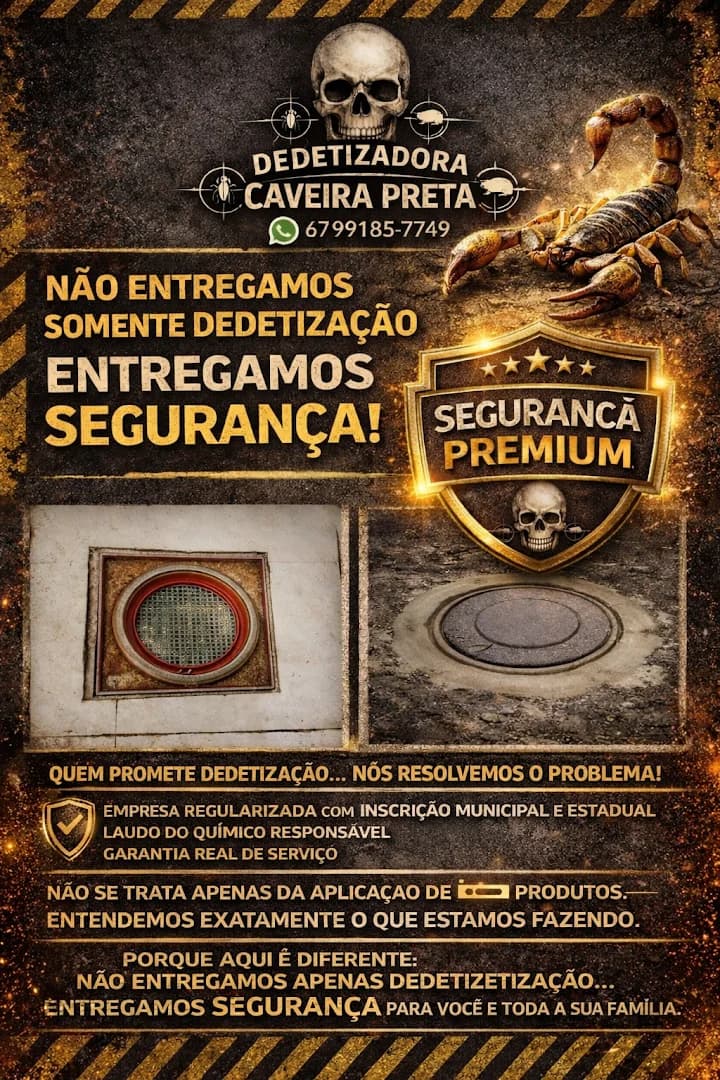 Dedetizadora Caveira Preta – foto 1