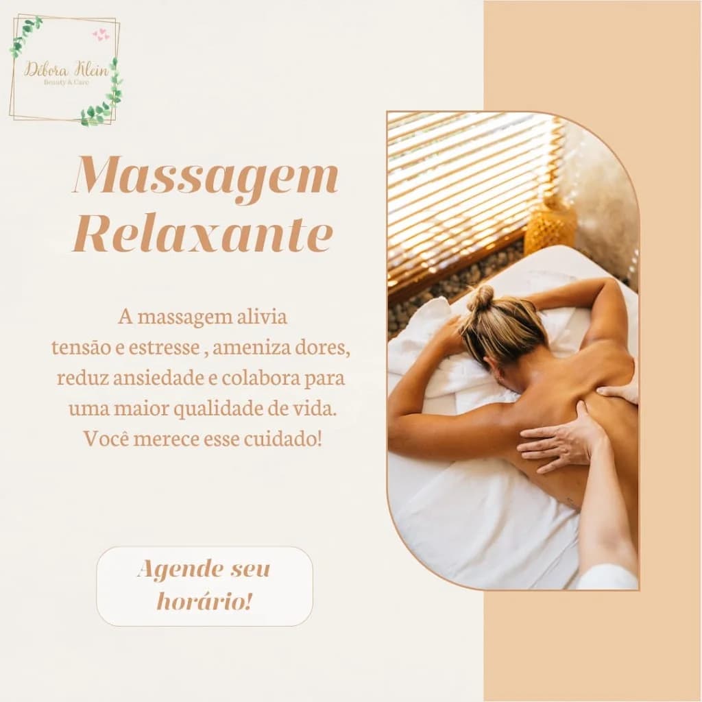 Estética Débora Klein - Limpeza de Pele, Drenagem Linfática e Massagem relaxante - Guaraituba Colombo PR – foto 3