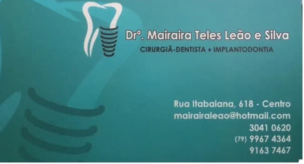 Dra. Mairaira Leão (Periodontista e Implantodontista). – foto 1