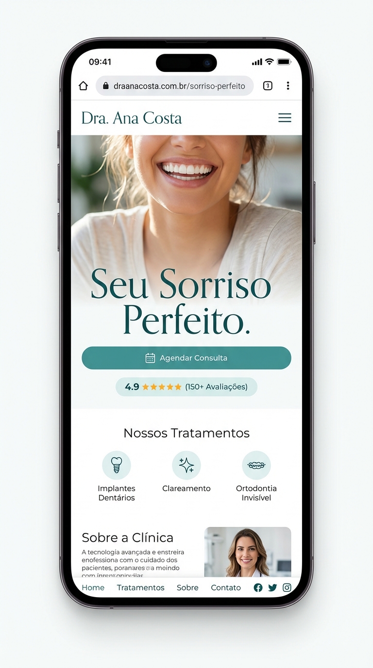 Site para dentista