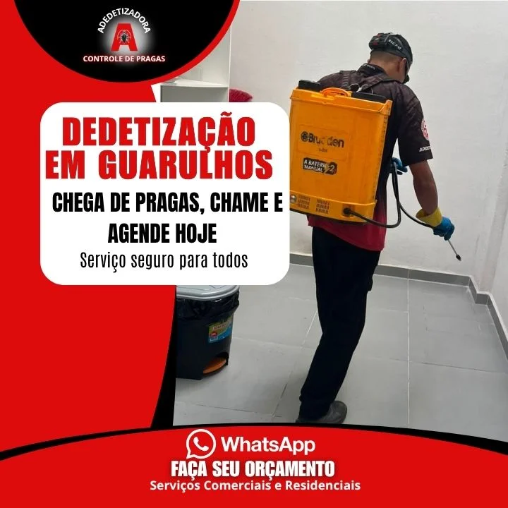 Adedetizadora Guarulhos – Livre de Cupins, Baratas e Ratos