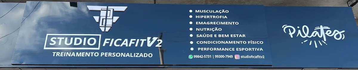 Studio de Musculação e Pilates FicaFITV2