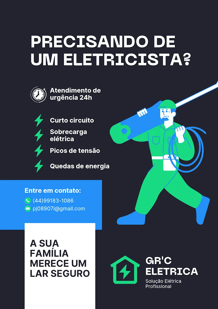 Eletricista Sarandi / GR'C ELÉTRICA
