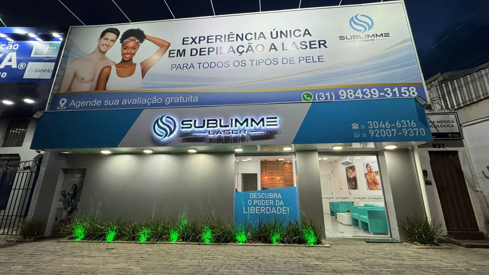 Sublimme Laser Contagem