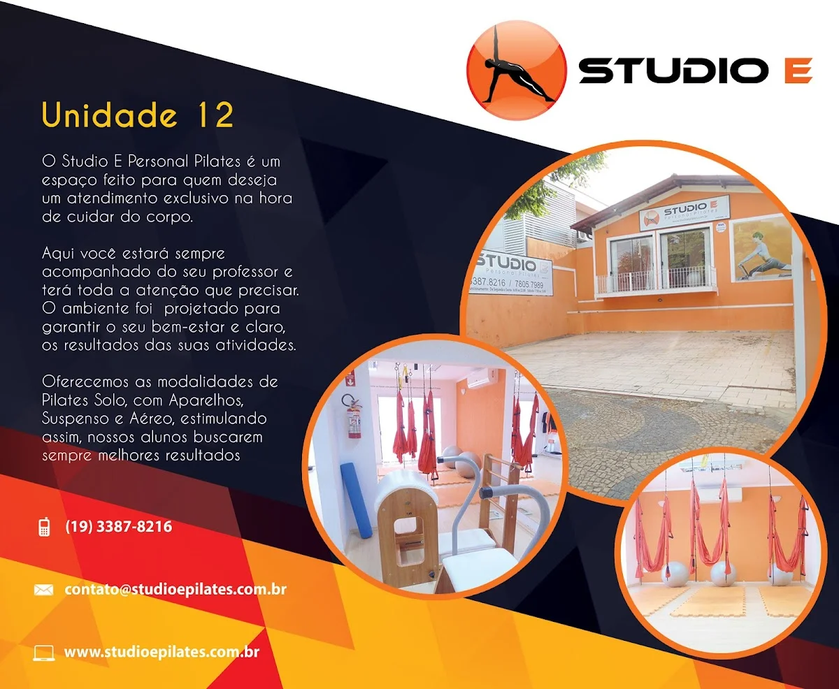 Studio E Pilates - Unidade Taquaral - 12 e 35