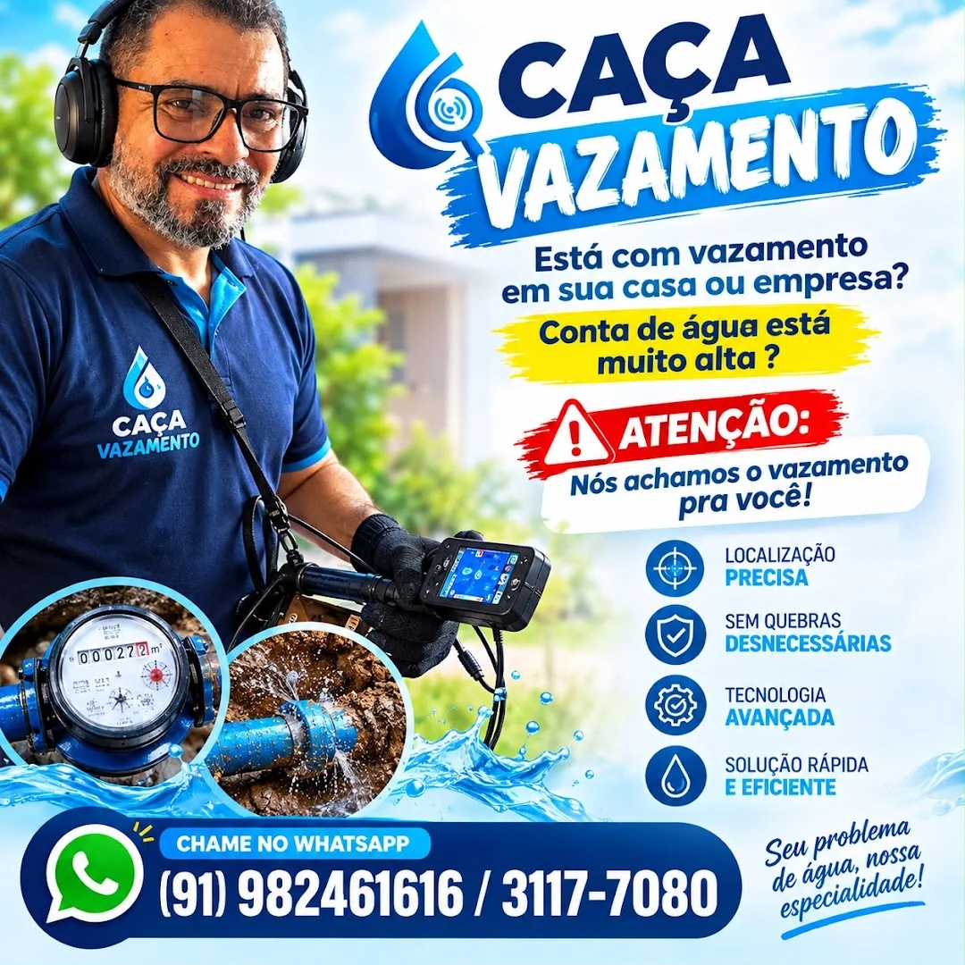 CAÇA VAZAMENTOS