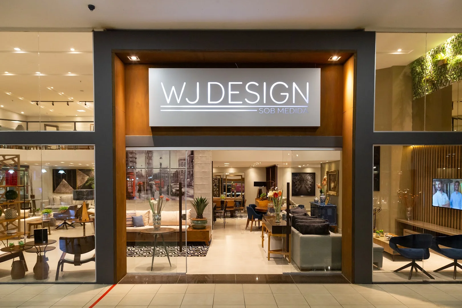 WJ Design - Loja de Móveis sob Medida - Shopping ID