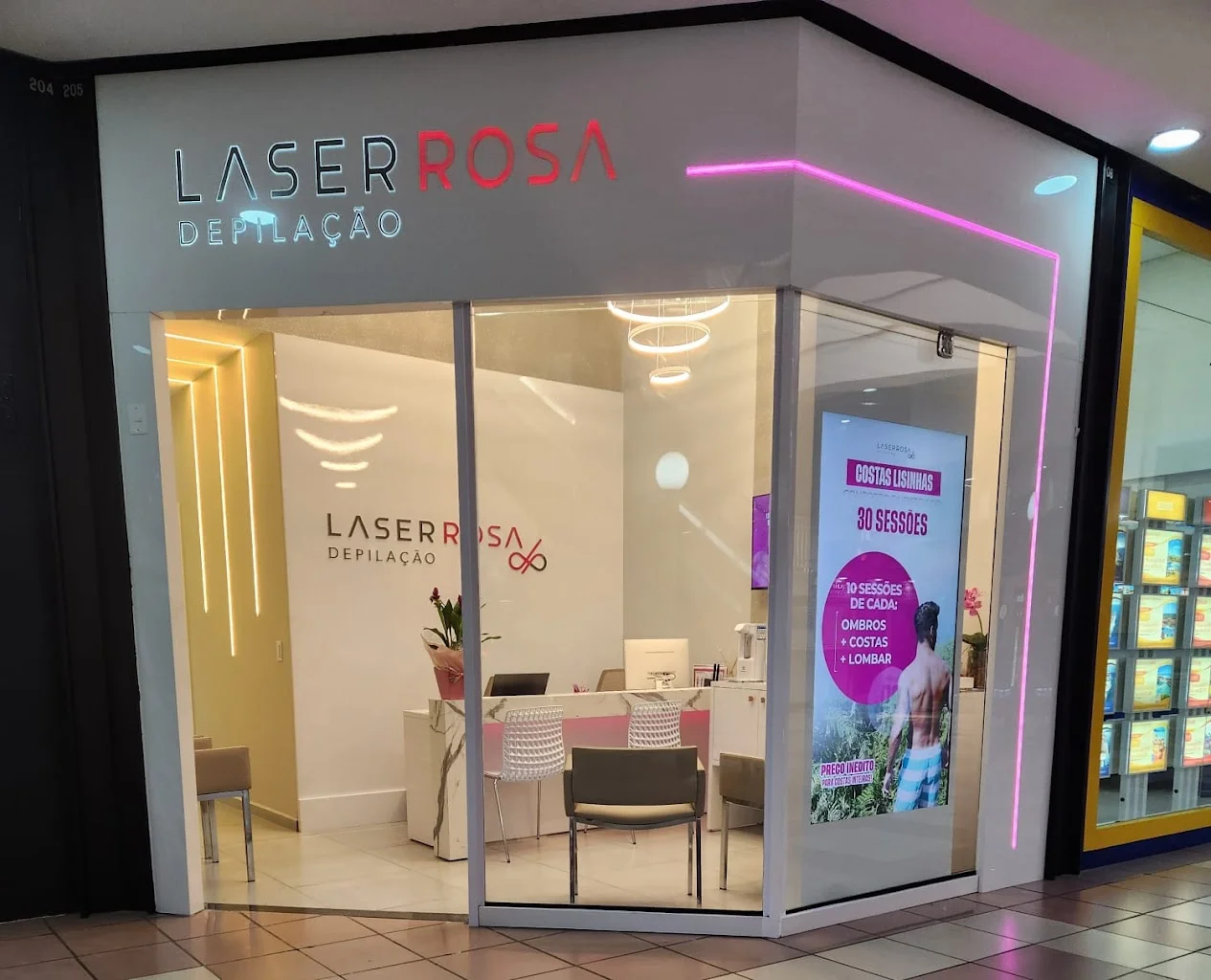 Laser Rosa Shopping Osasco Plaza