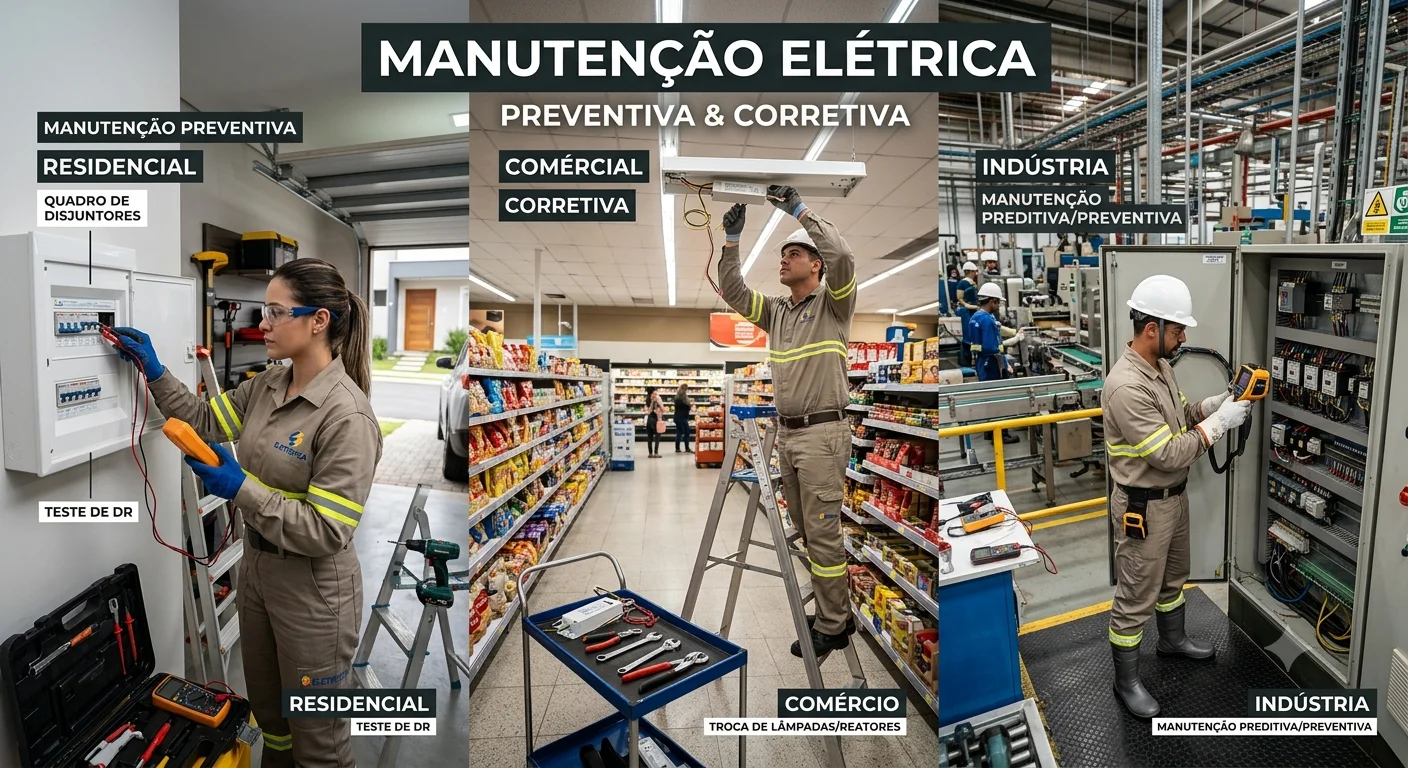​JL Serviços - Eletricista Técnico & Manutenção Predial