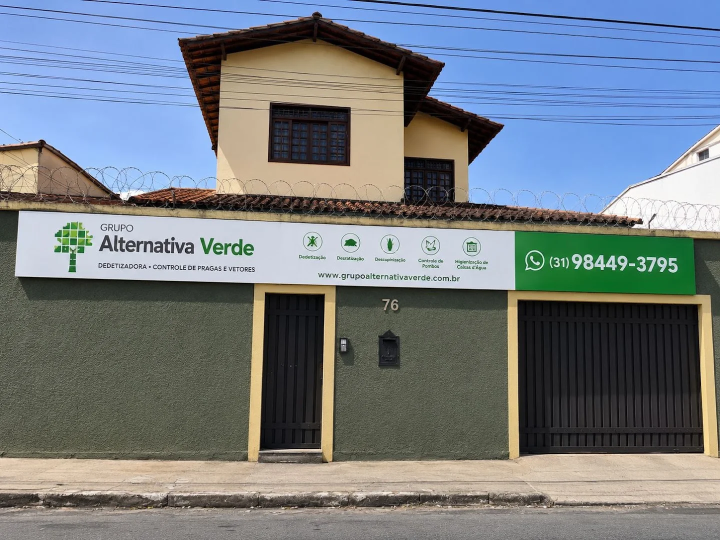 Grupo Alternativa Verde - Dedetização e Limpeza de Reservatórios