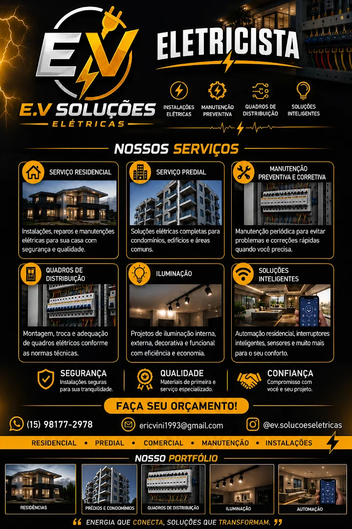 E.V soluções Eletricas