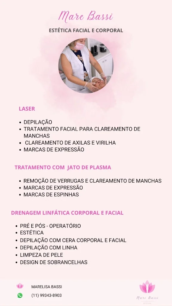 Laser depilação/cera depilação/Remoção de verrugas/ depilação cera/ / limpeza de pele / drenagem
