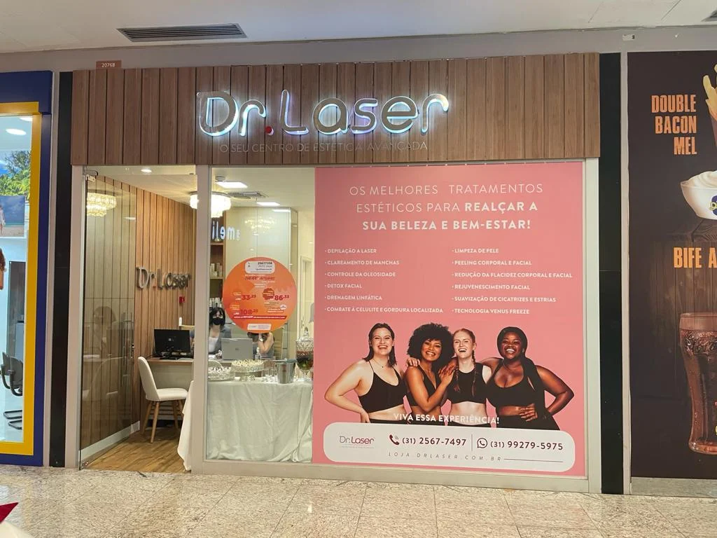 Dr. Laser Shopping Contagem