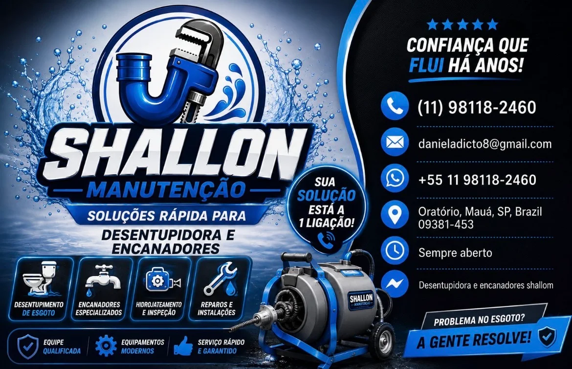 Desentupidora shalom