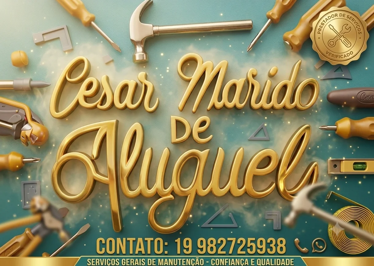 César o Marido de Aluguel que você precisa (faz tudo)