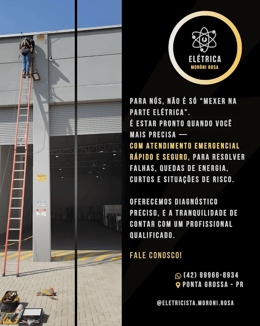 Eletricista Morôni Rosa