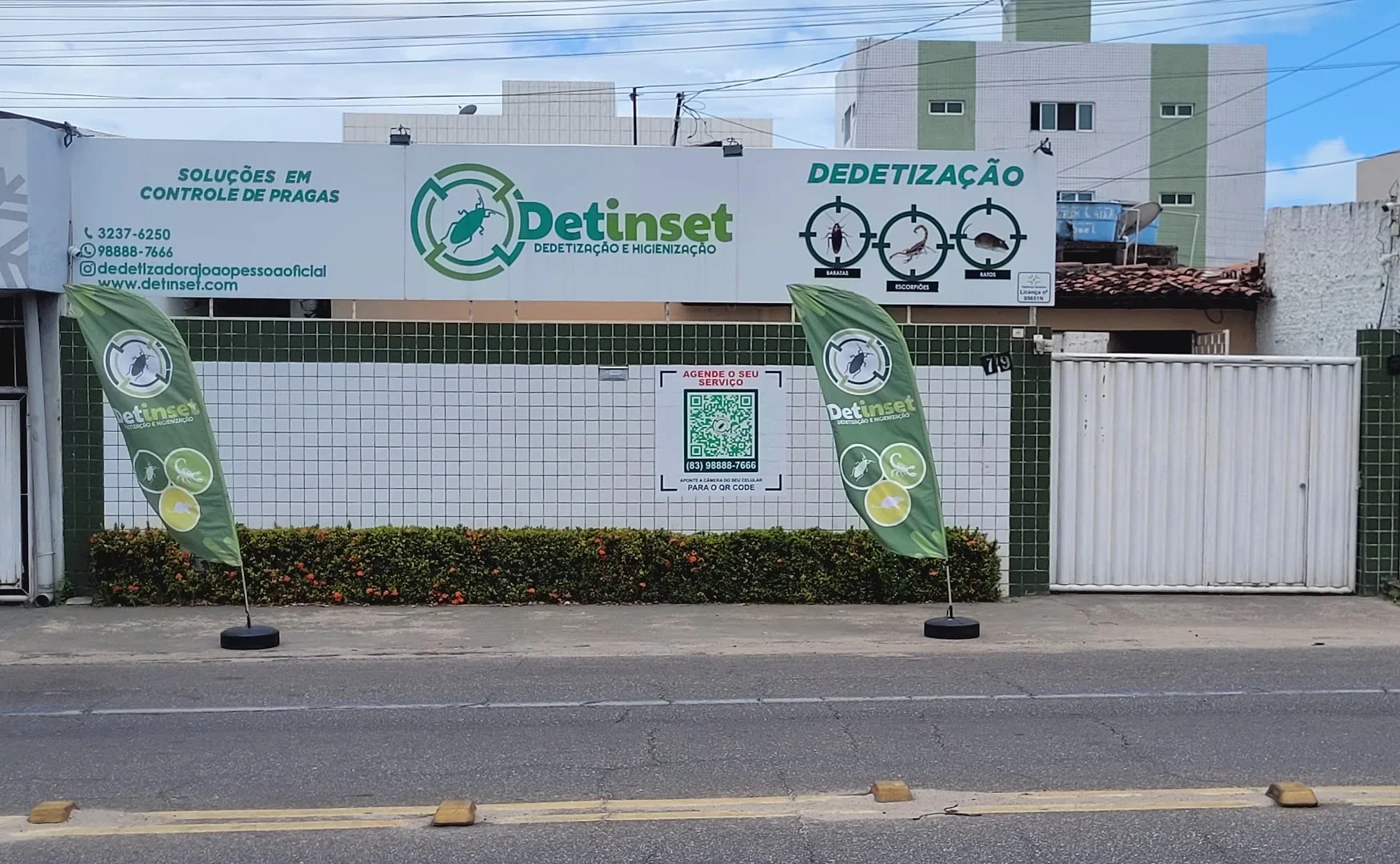 DETINSET DEDETIZAÇÃO JOÃO PESSOA