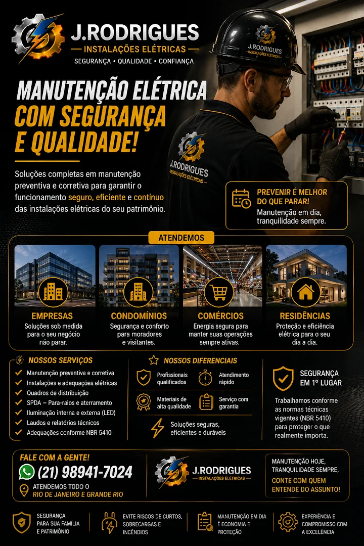 J. Rodrigues instalaçoes elétricas