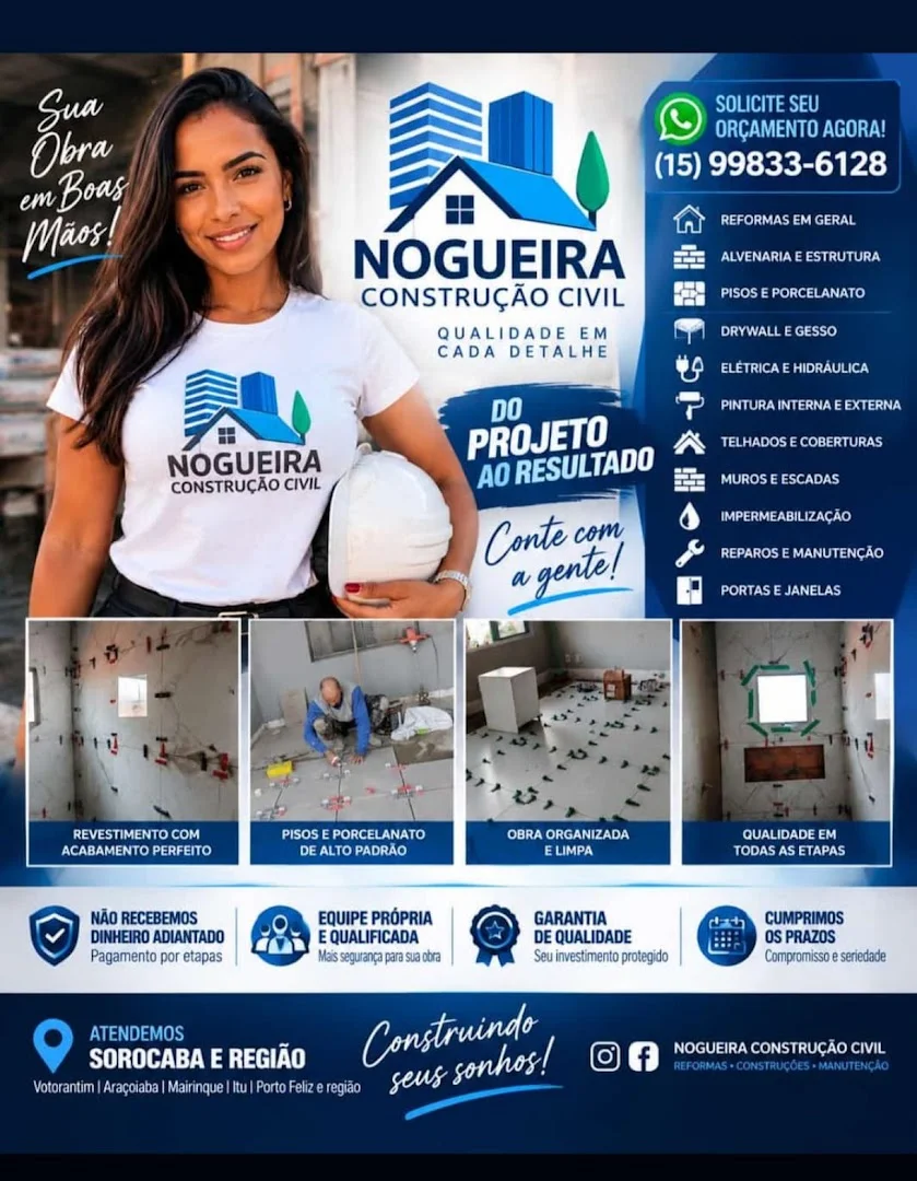 Nogueira Construcão Civil em Sorocaba