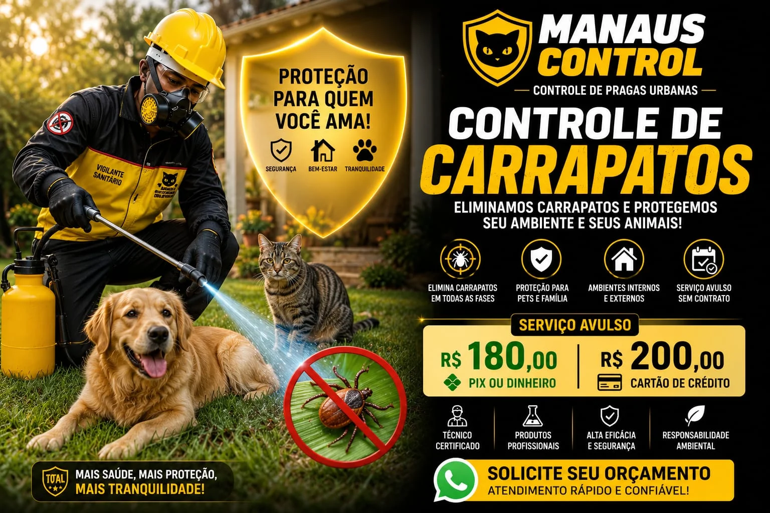 Dedetizadora | Manaus Controle de Pragas ltda