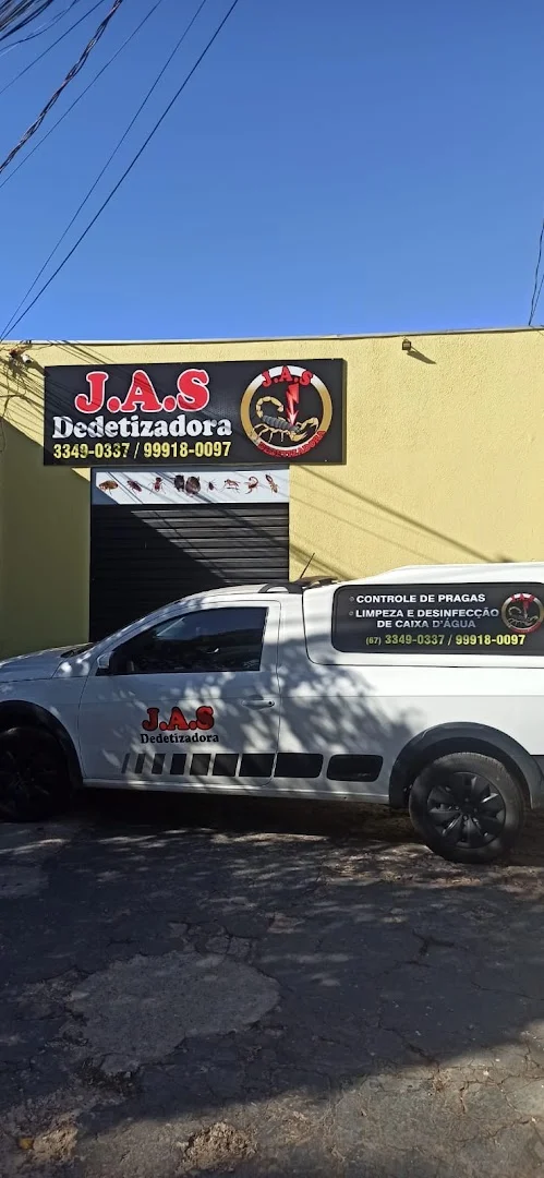 JAS | Dedetizadora | Controle de Pragas | Limpeza de Caixa D 'Água | Descupinização | Desratização