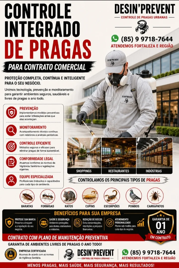 Desin Prevent Dedetização Fortaleza
